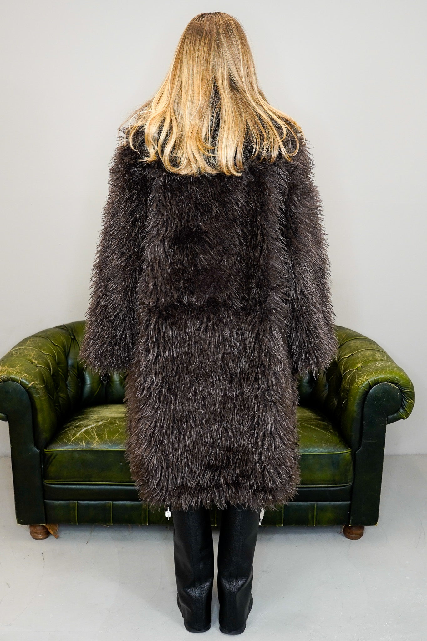 Faux Fur Mantel "ARTEMISIA