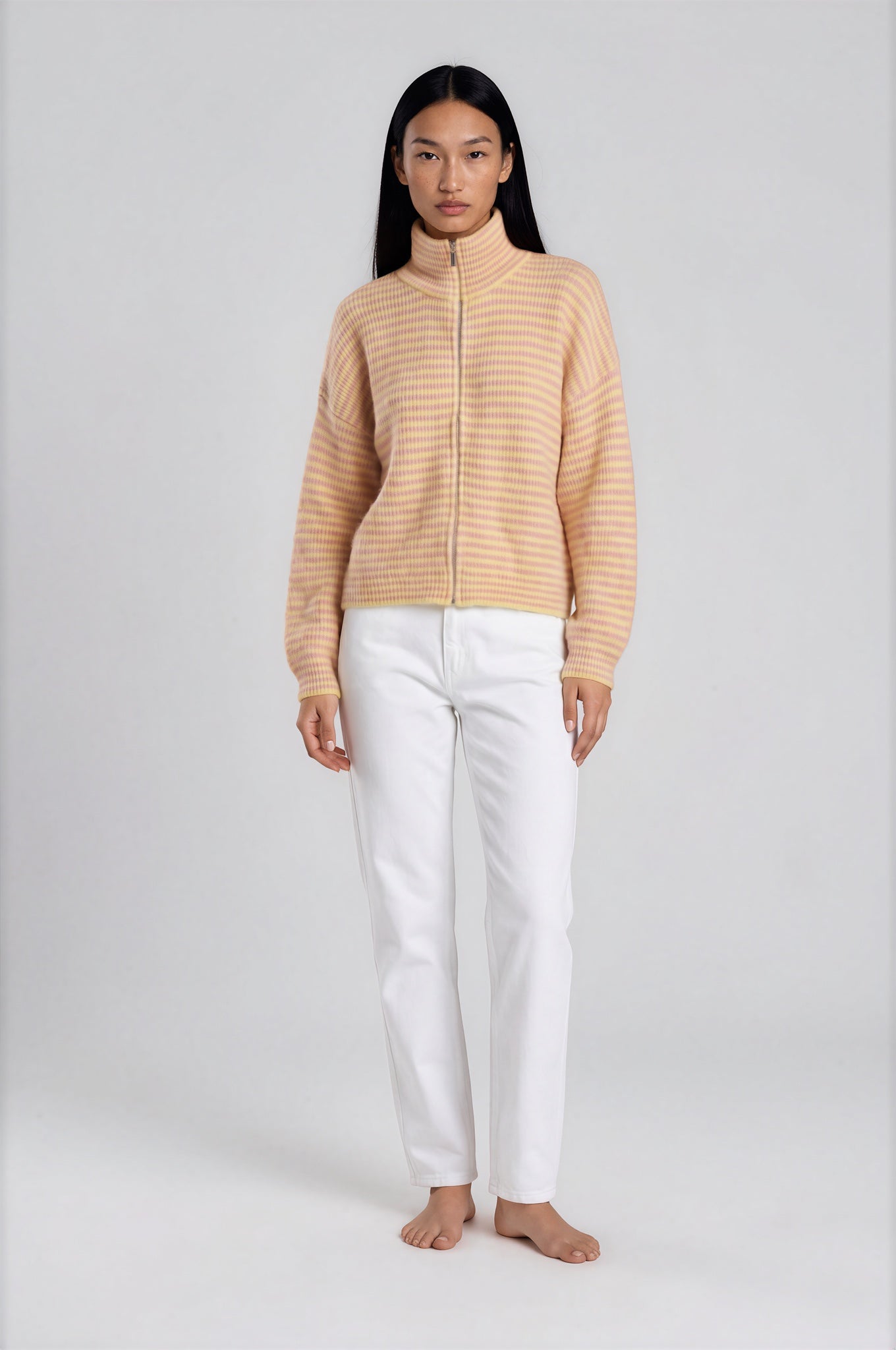 Valerie Stripe Knit Jacket