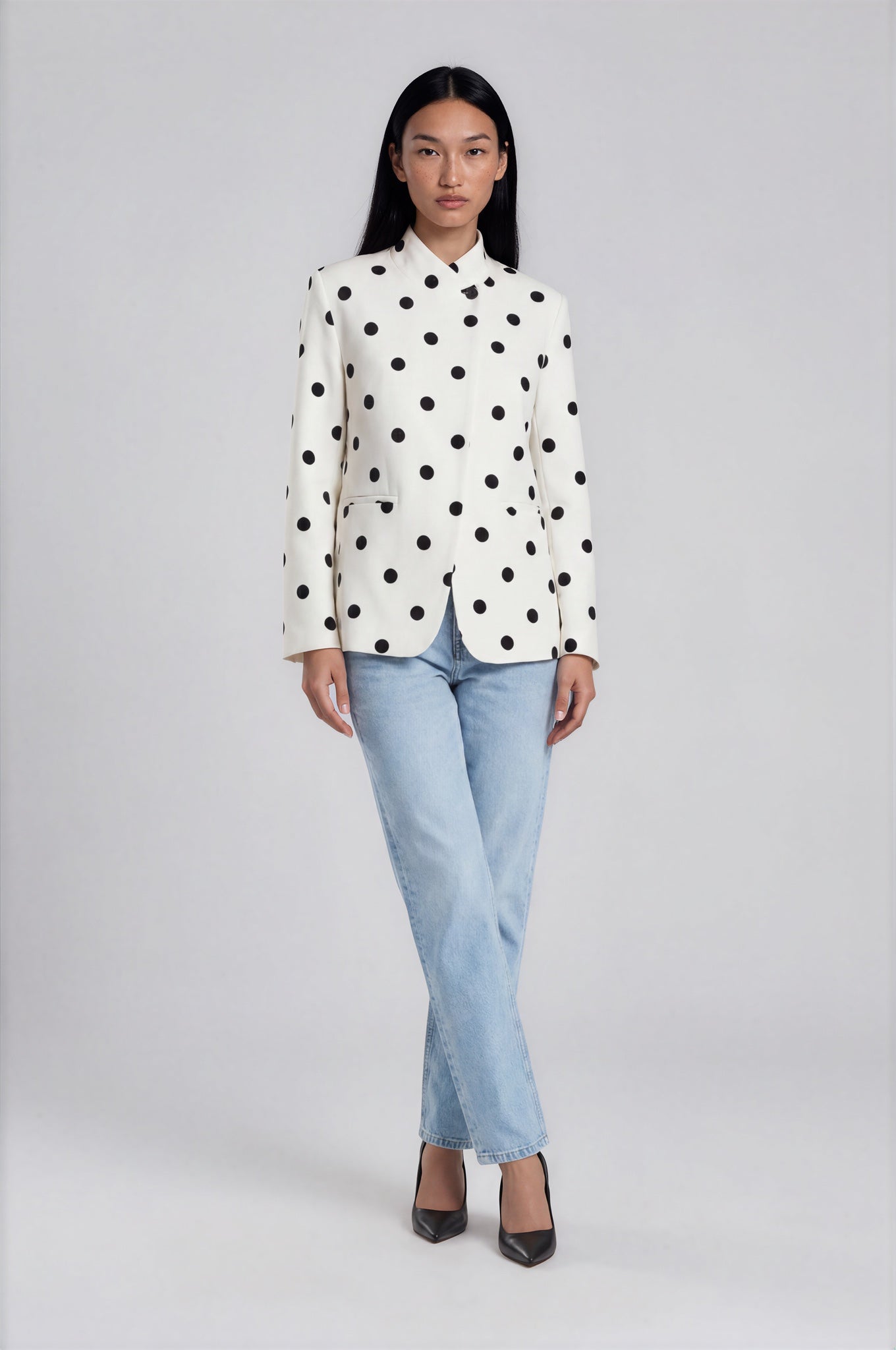 Éloise Polka Couture Blazer