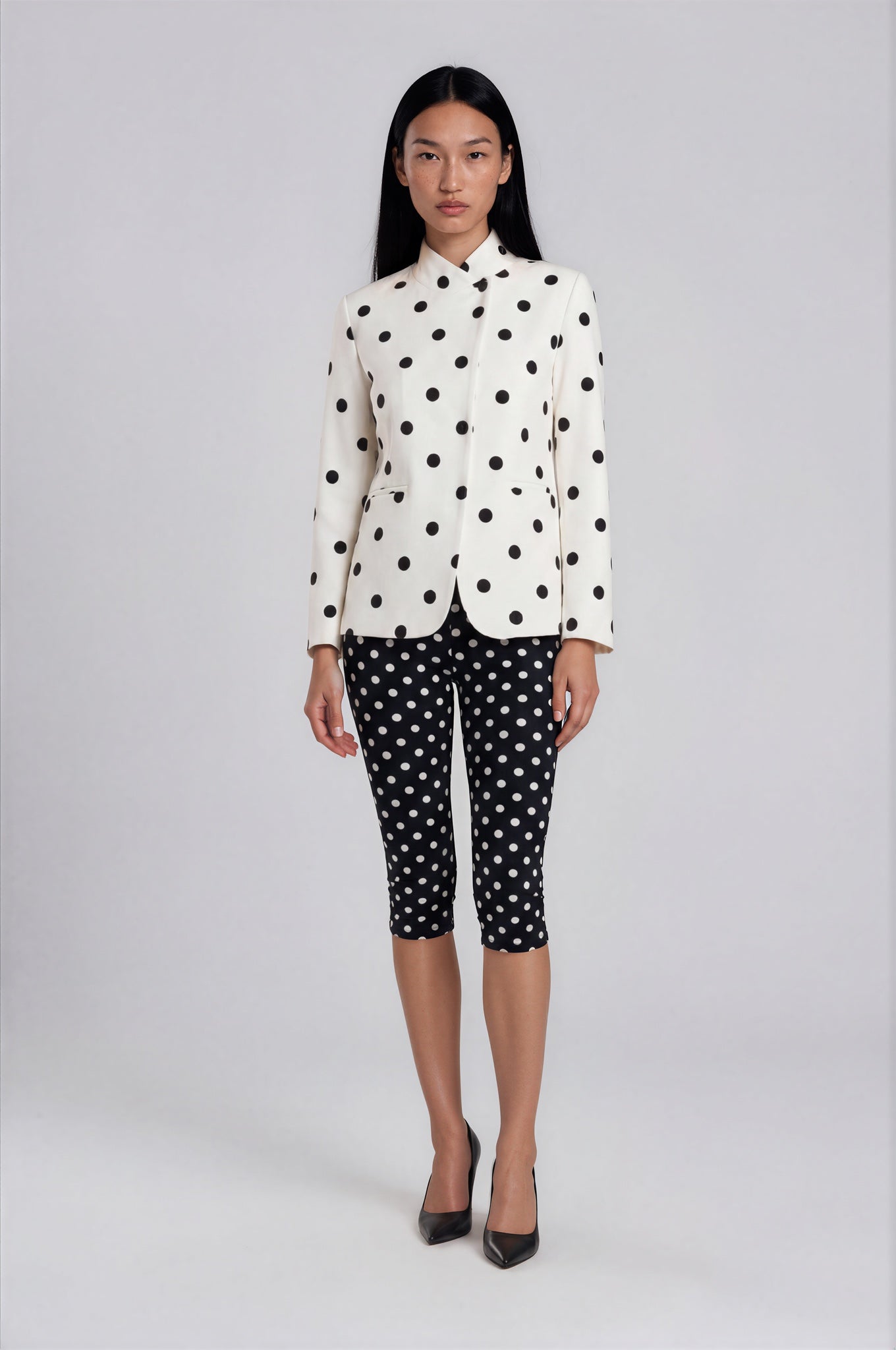Éloise Polka Capri Pants