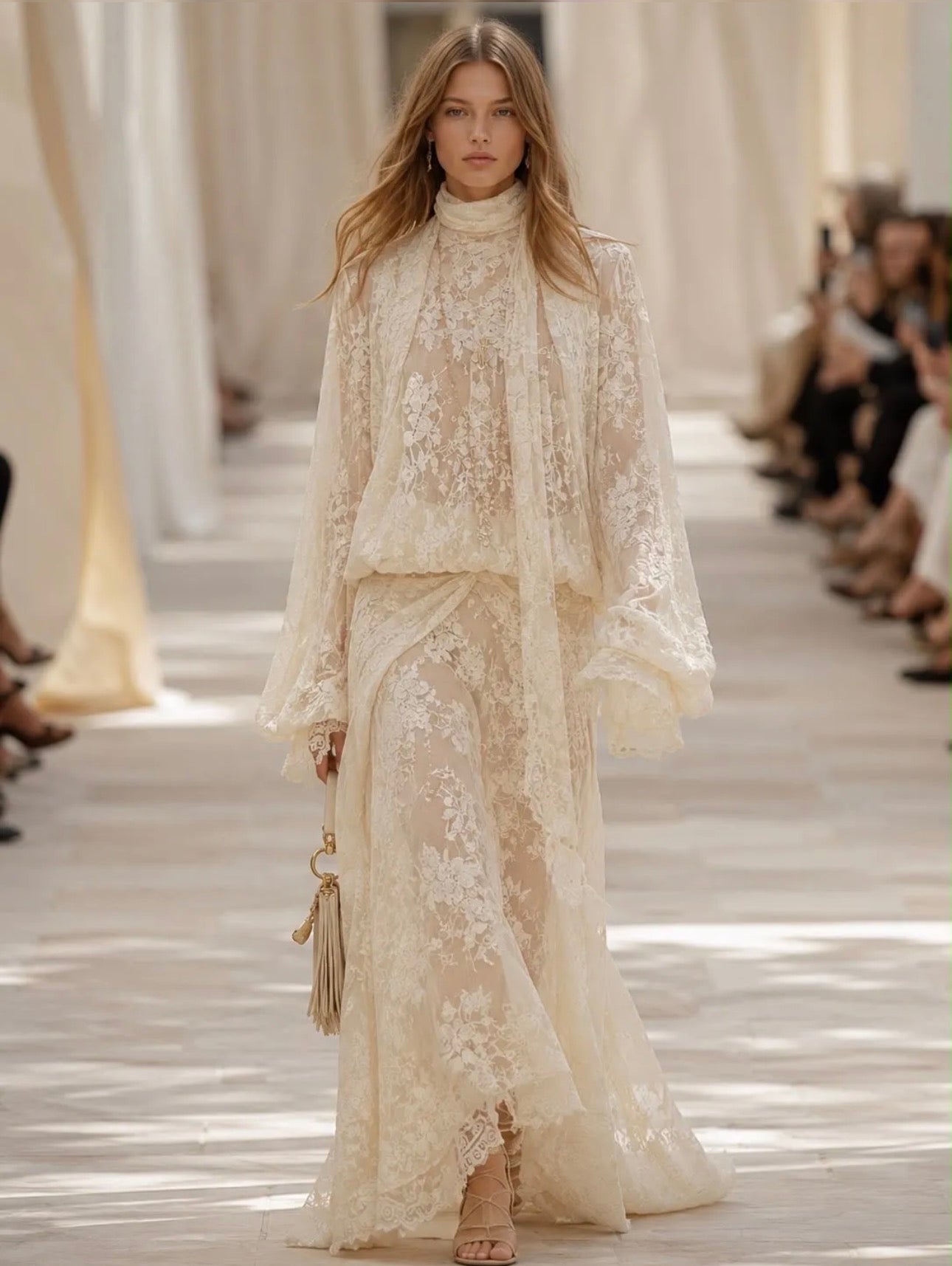 Élise Lace Gown