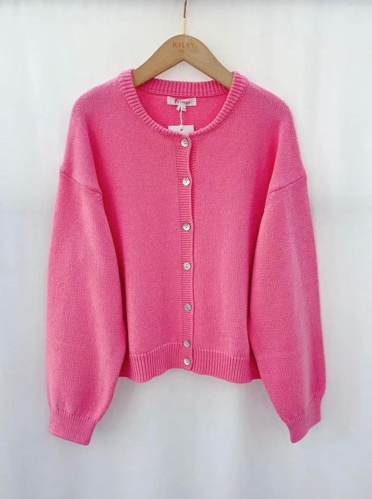 Cardigan pink