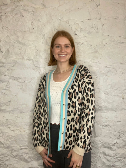 Cardigan Leonie Blau