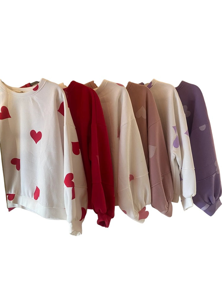 Sweater Heart in 6 Farben