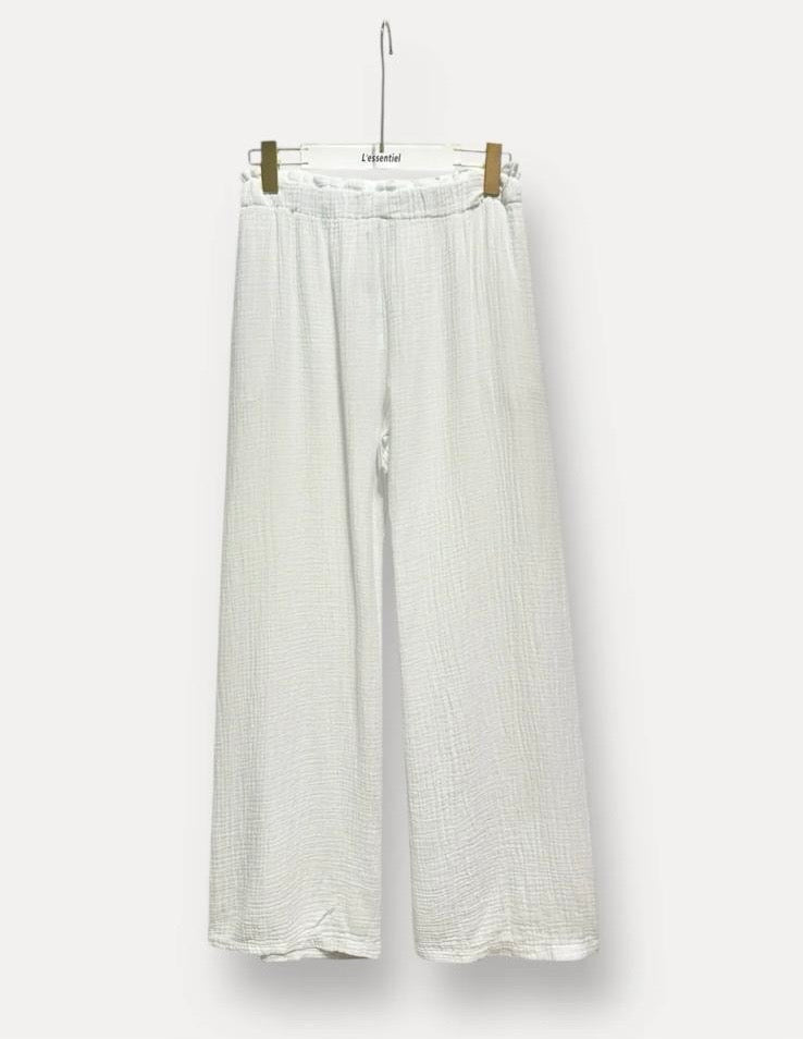 Hose zum Set weiß