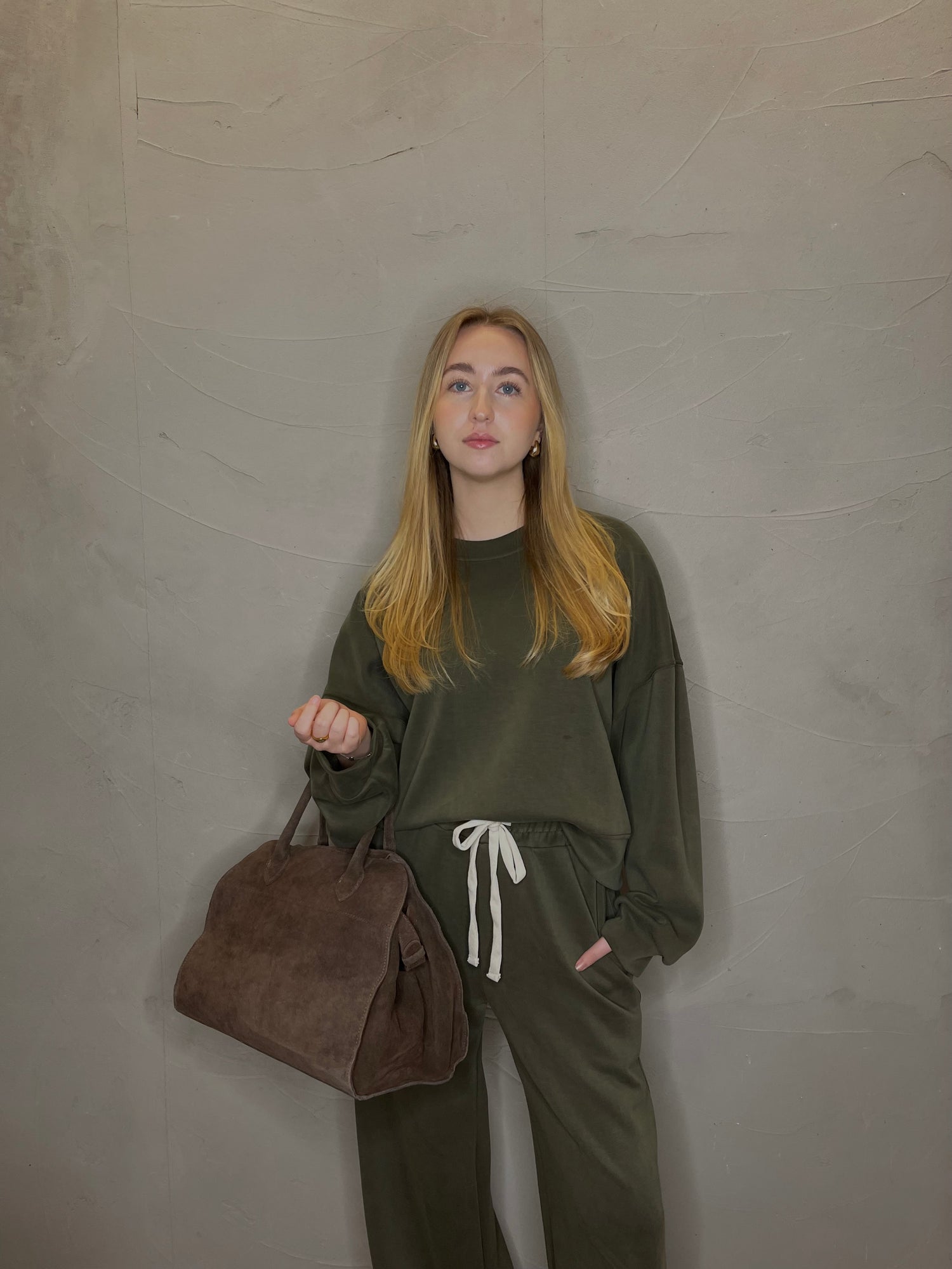 Sweater Khaki zum Set