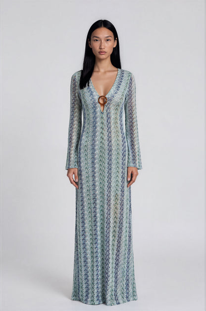 Sorrento Wave Maxi Dress
