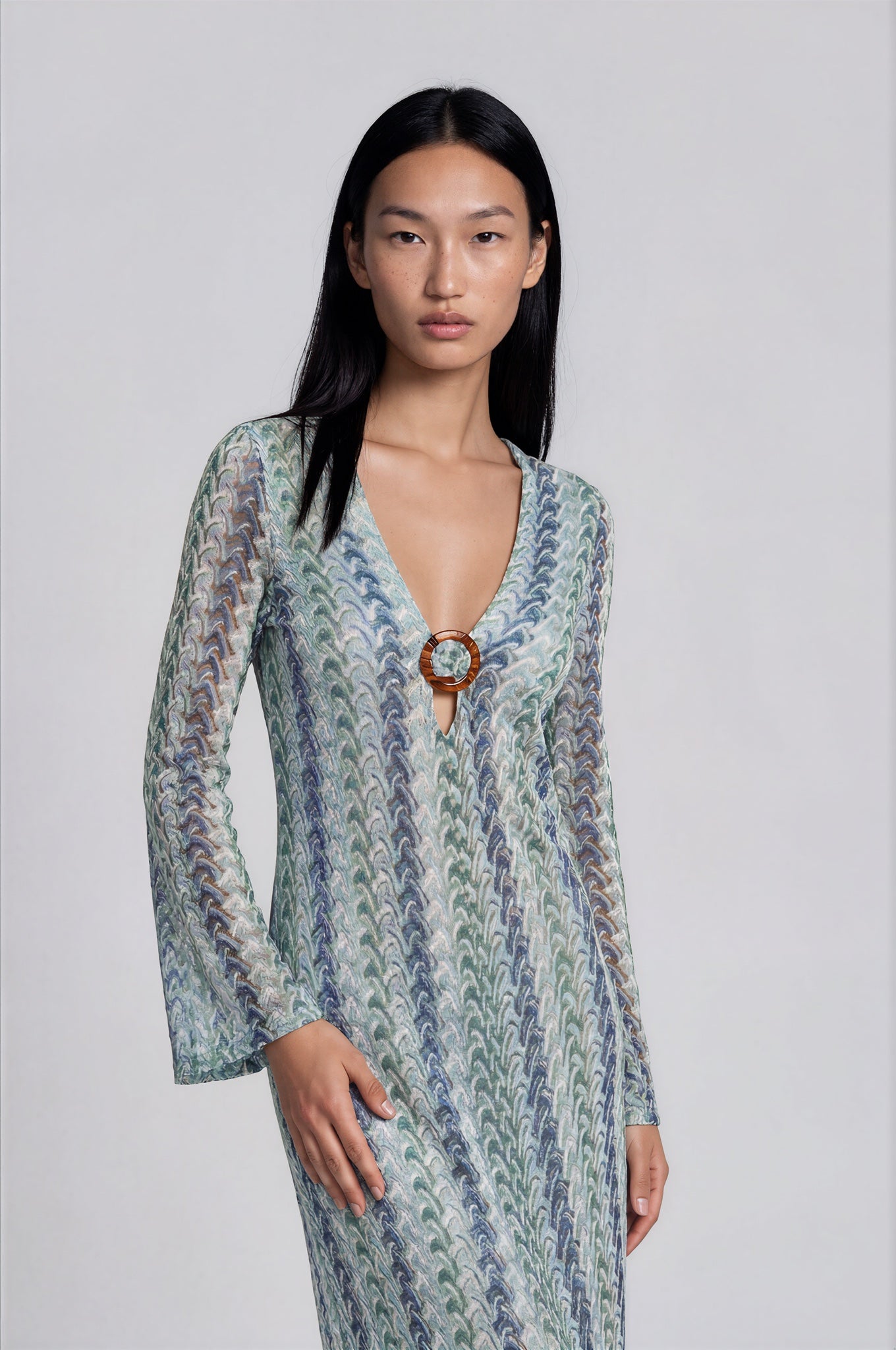 Sorrento Wave Maxi Dress