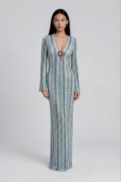 Sorrento Wave Maxi Dress