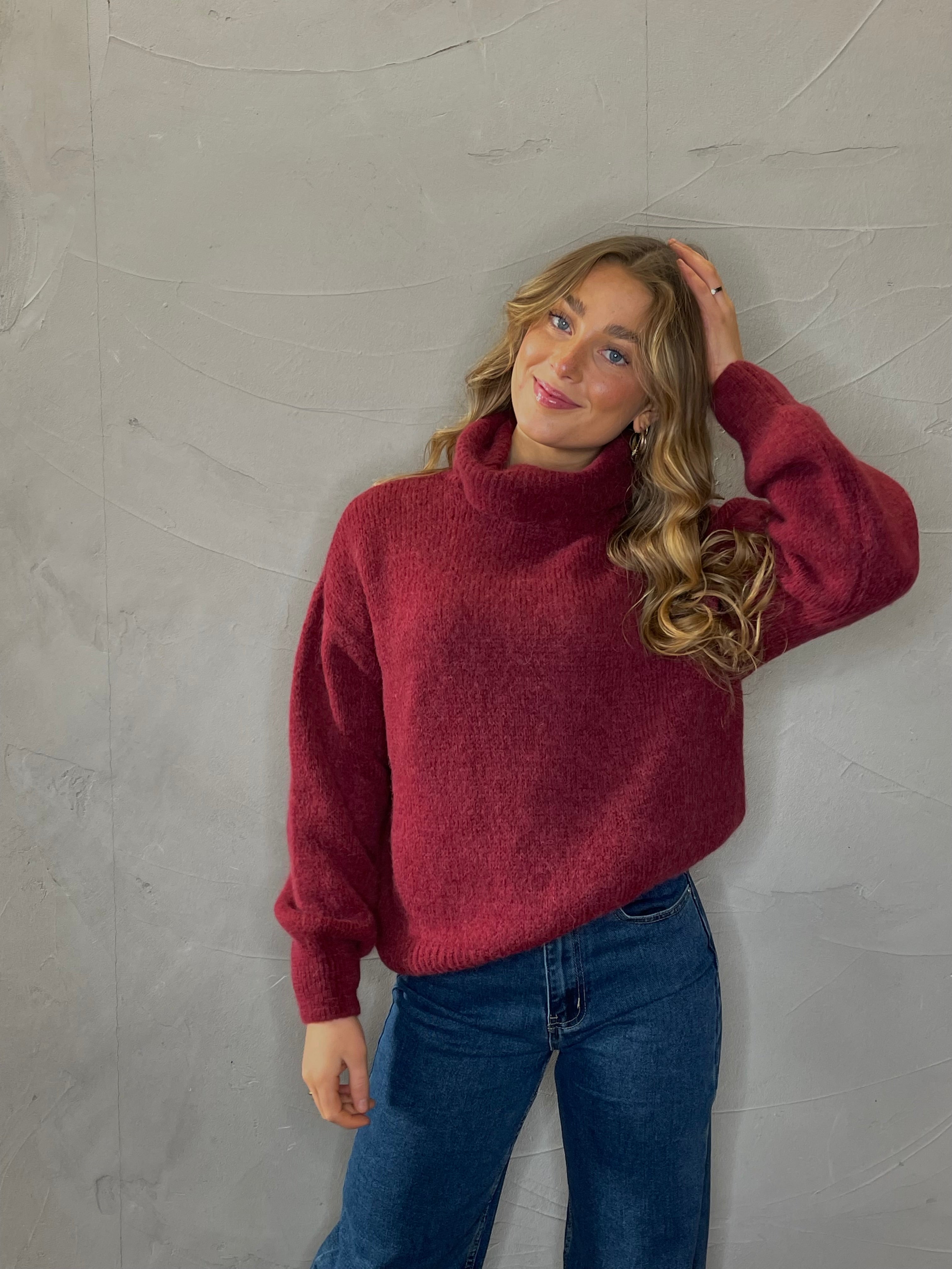 Pullover Dana Bordeaux