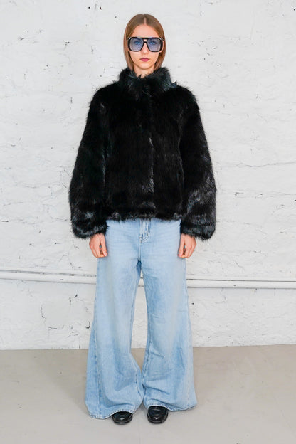 Faux Fur Jacke "PARIS"