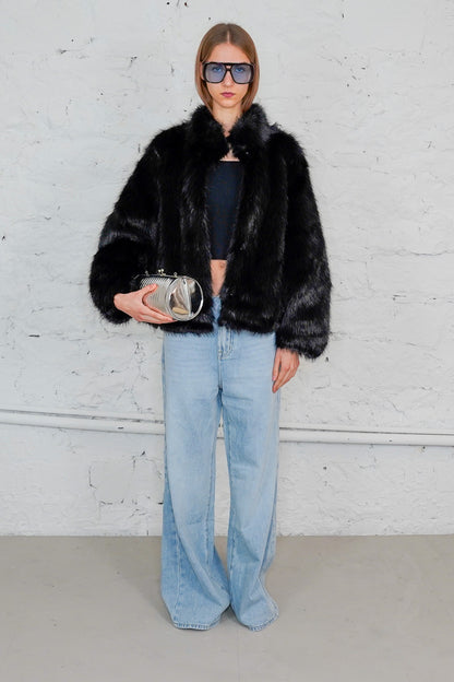 Faux Fur Jacke "PARIS"