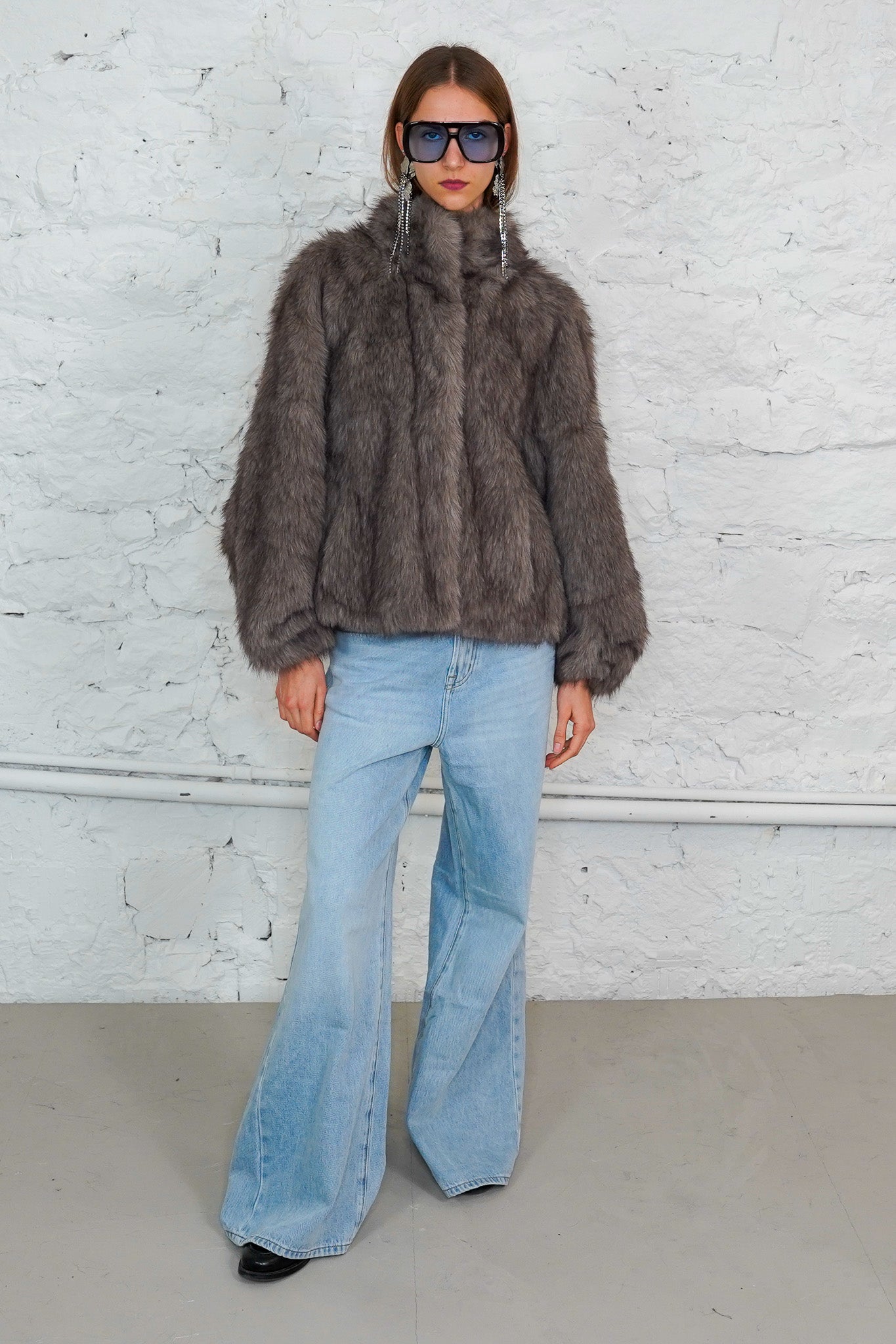 Faux Fur Jacke "PARIS"