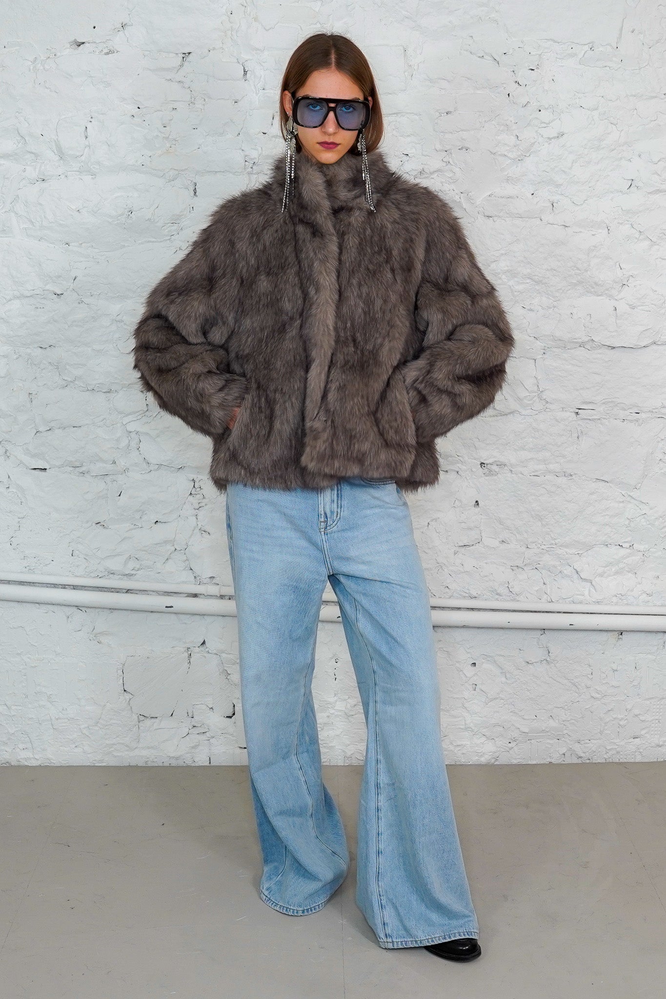 Faux Fur Jacke "PARIS"