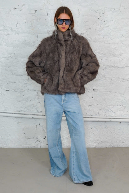 Faux Fur Jacke "PARIS"