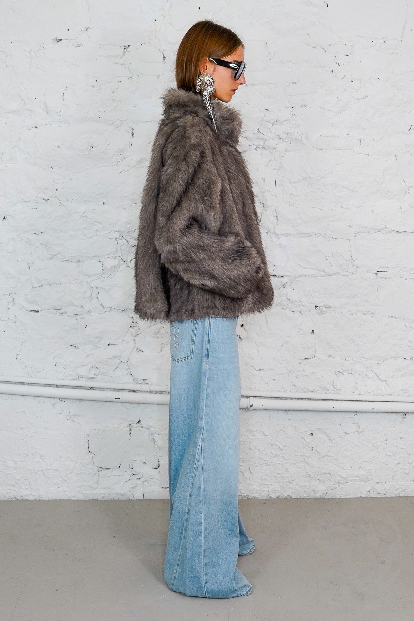 Faux Fur Jacke "PARIS"