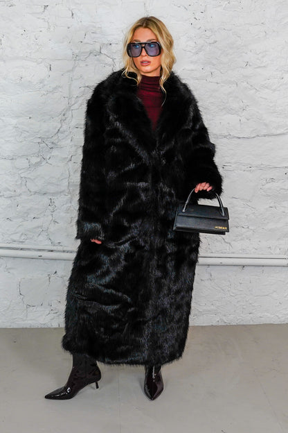 Faux Fur Mantel "MOSCOW"