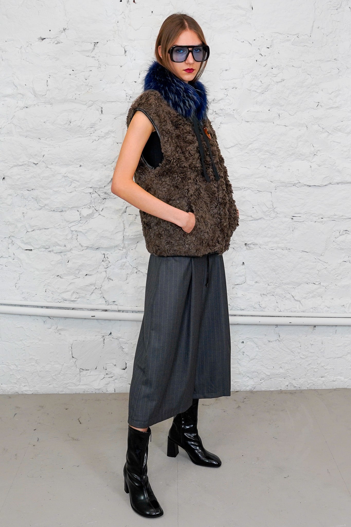 Shearlingweste "CORTINA"