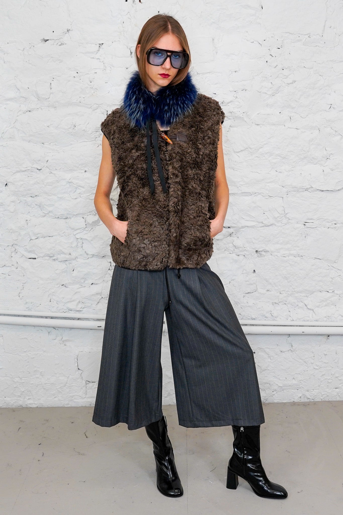 Shearlingweste "CORTINA"