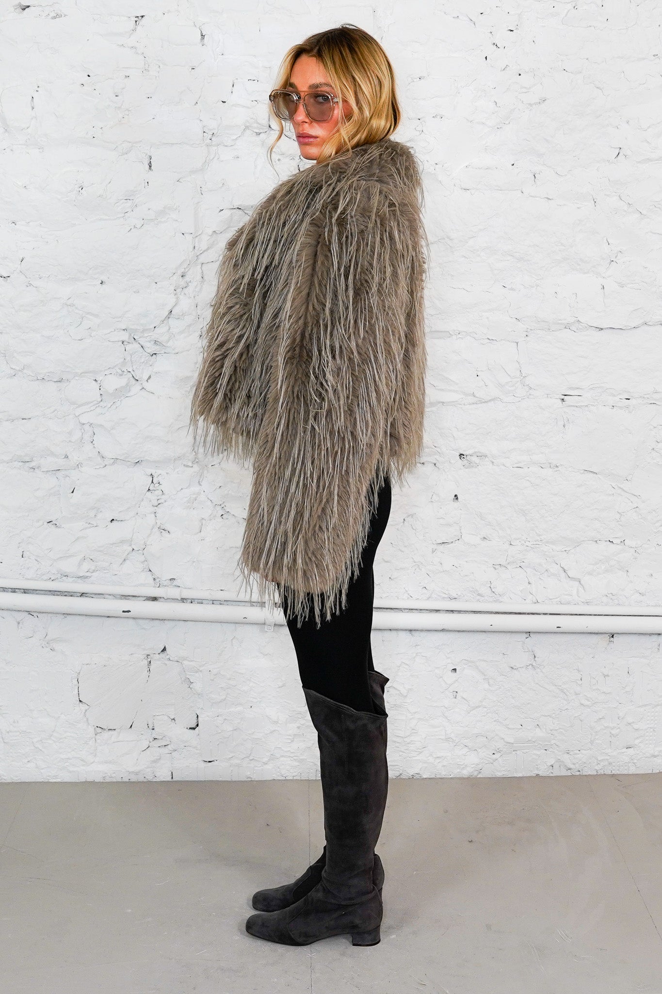 Faux Fur Jacke "VERBIER"