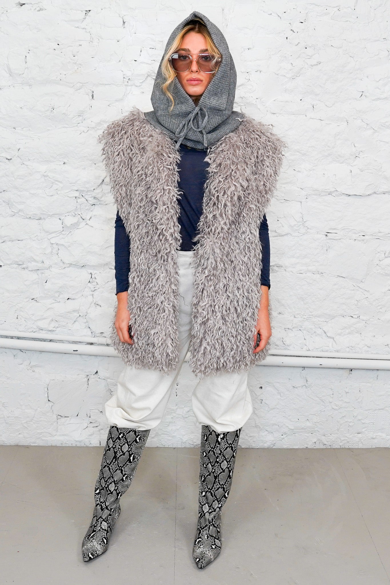 Faux Fur Weste "CHARMONIX"