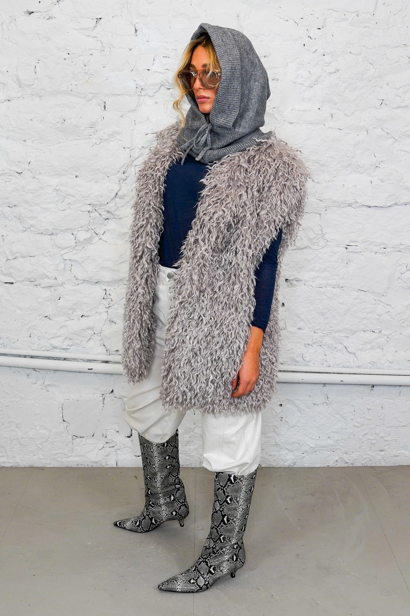 Faux Fur Weste "CHARMONIX"