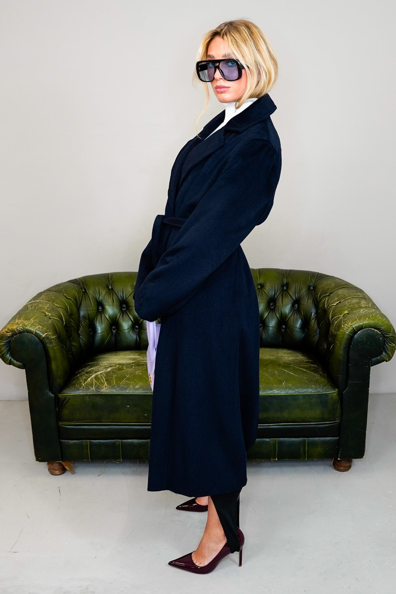 Wollmantel "MIDNIGHT"