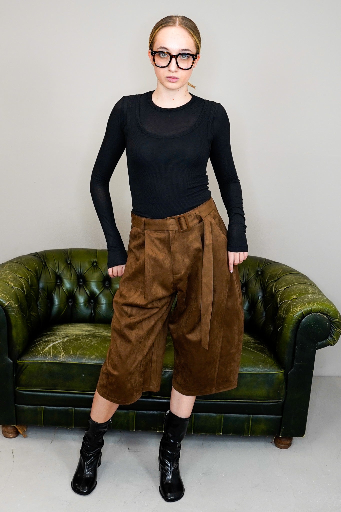 Wildleder Coulotte "AURELIE"