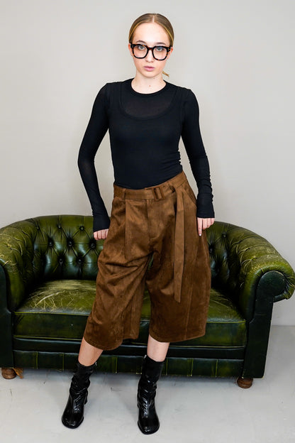 Wildleder Coulotte "AURELIE"