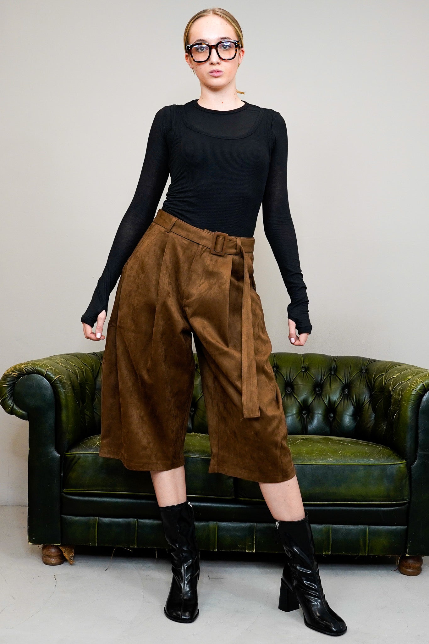 Wildleder Coulotte "AURELIE"