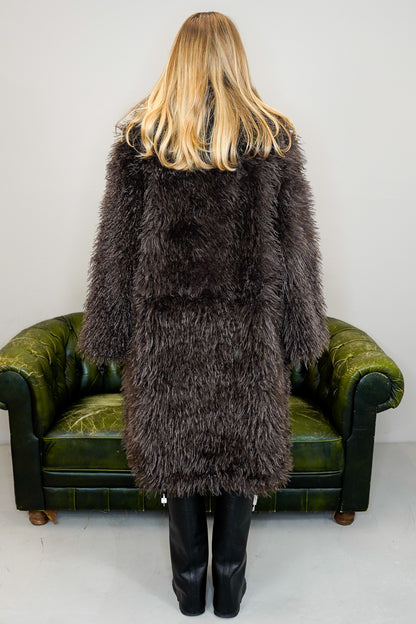 Faux Fur Mantel "ARTEMISIA