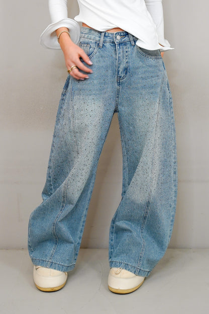 Glitzer Jeans "MICA"