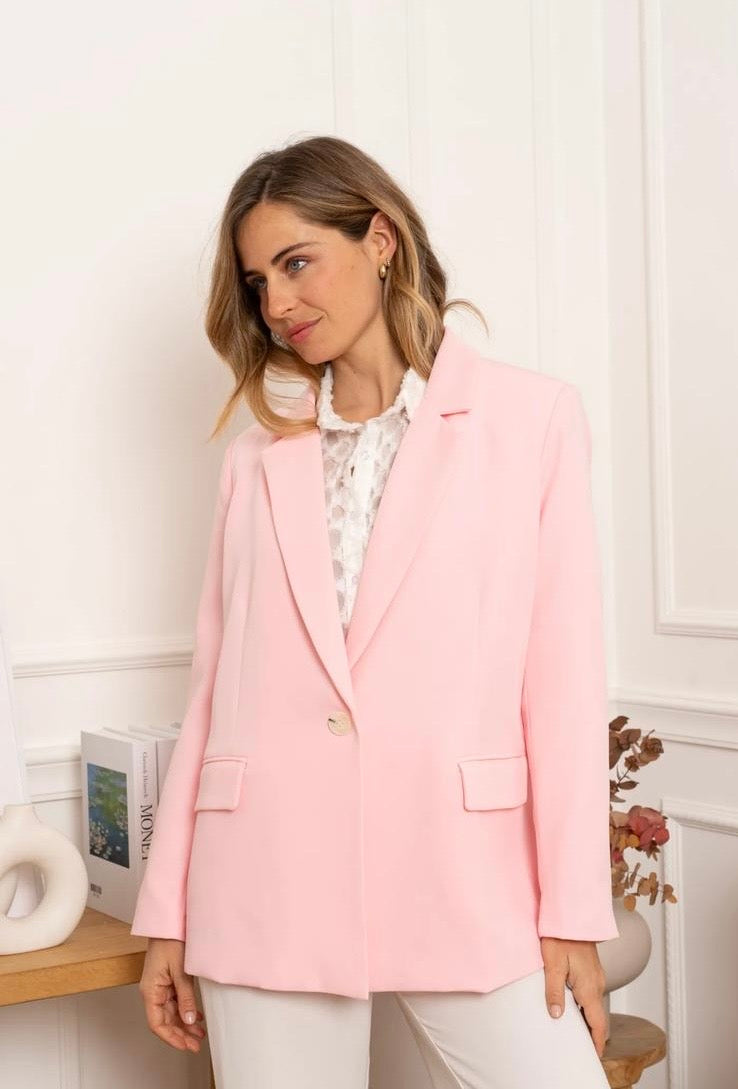 Blazer rosé zum Set