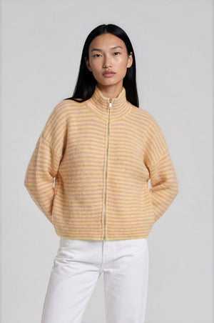 Valerie Stripe Knit Jacket