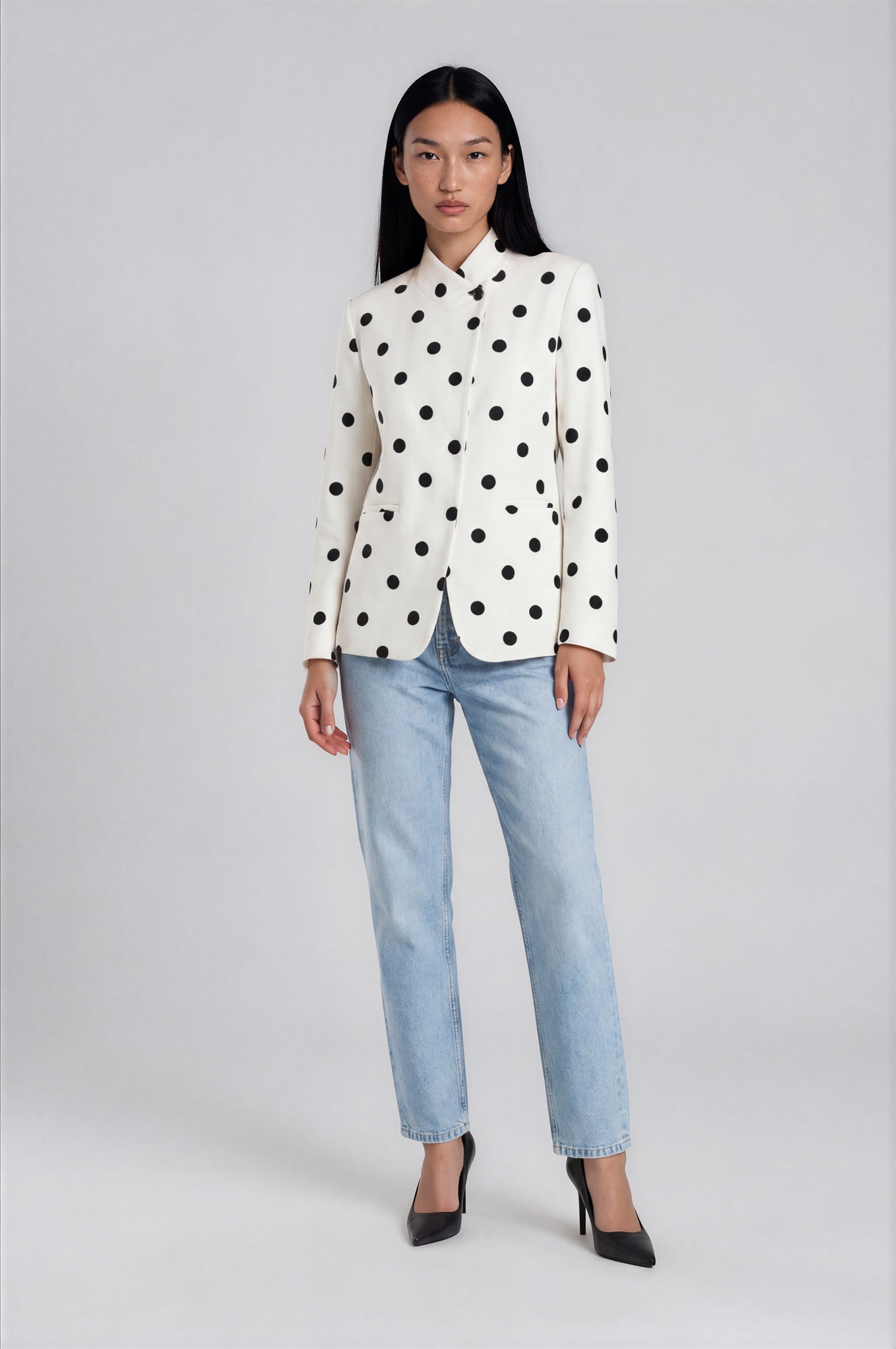 Éloise Polka Couture Blazer