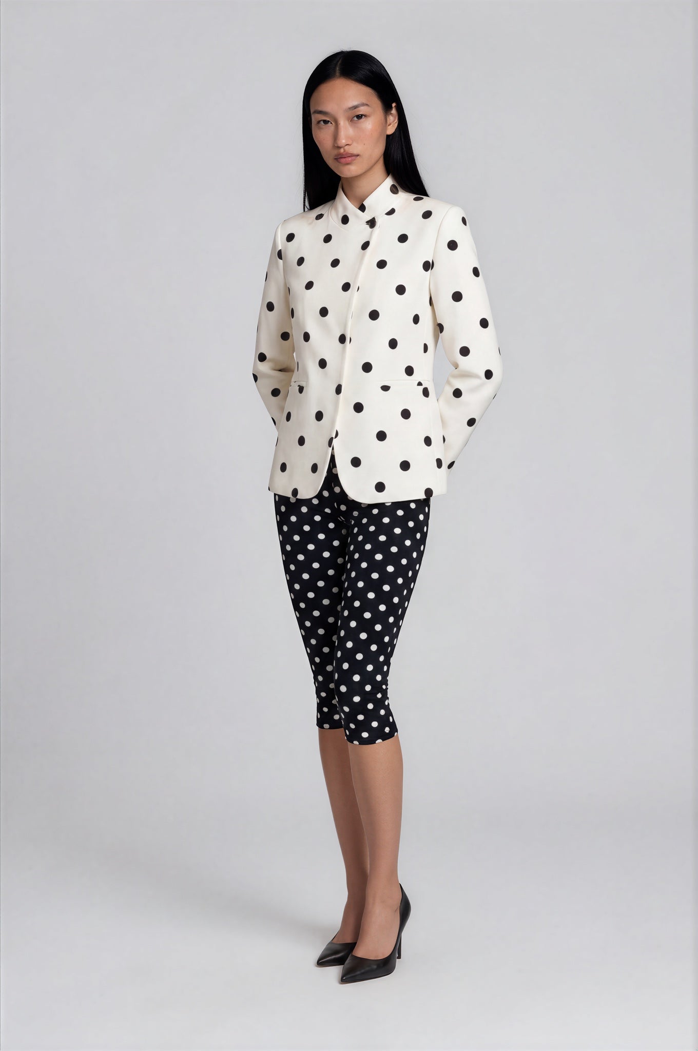 Éloise Polka Capri Pants