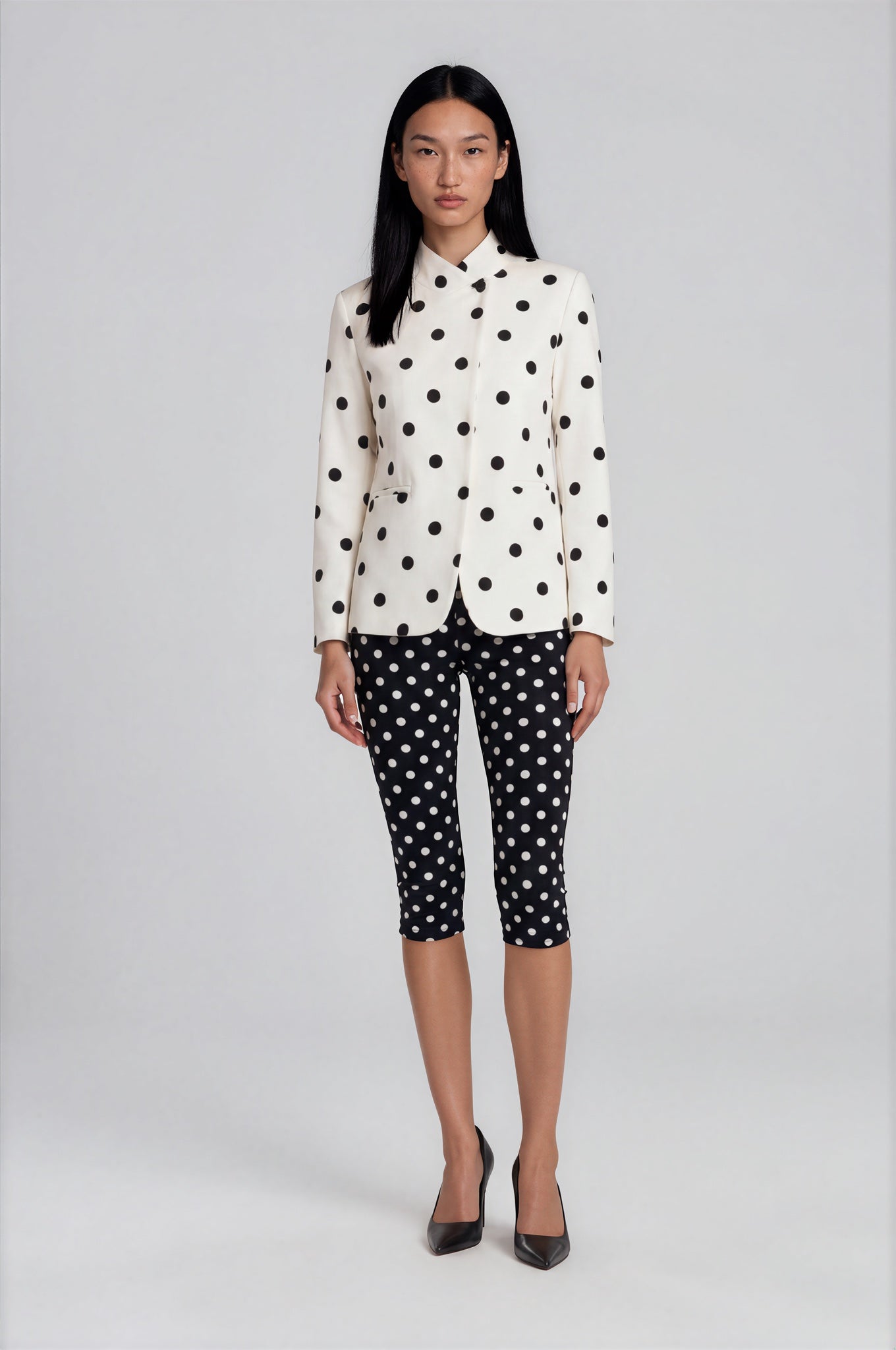 Éloise Polka Capri Pants