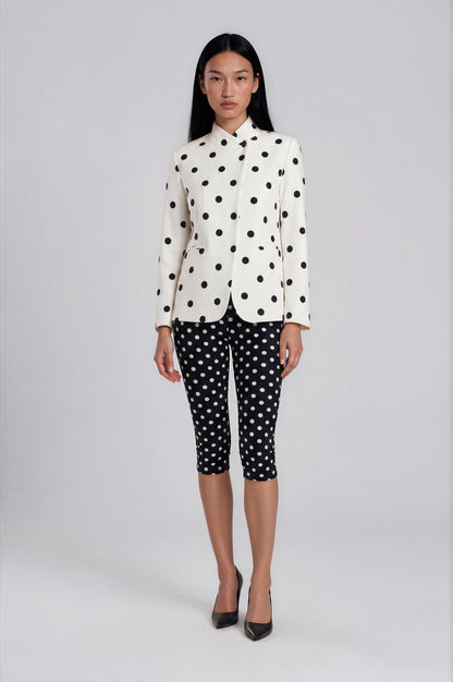 Éloise Polka Capri Pants