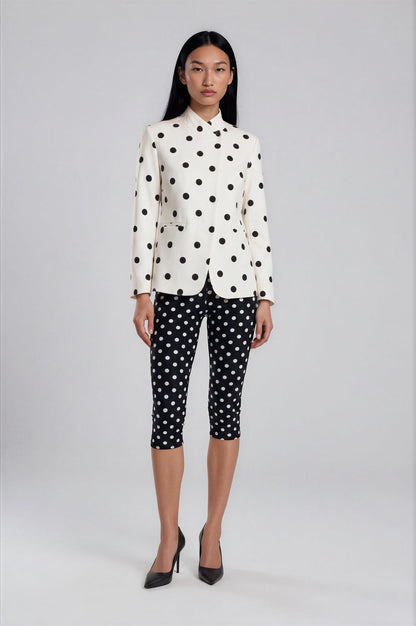 Éloise Polka Capri Pants