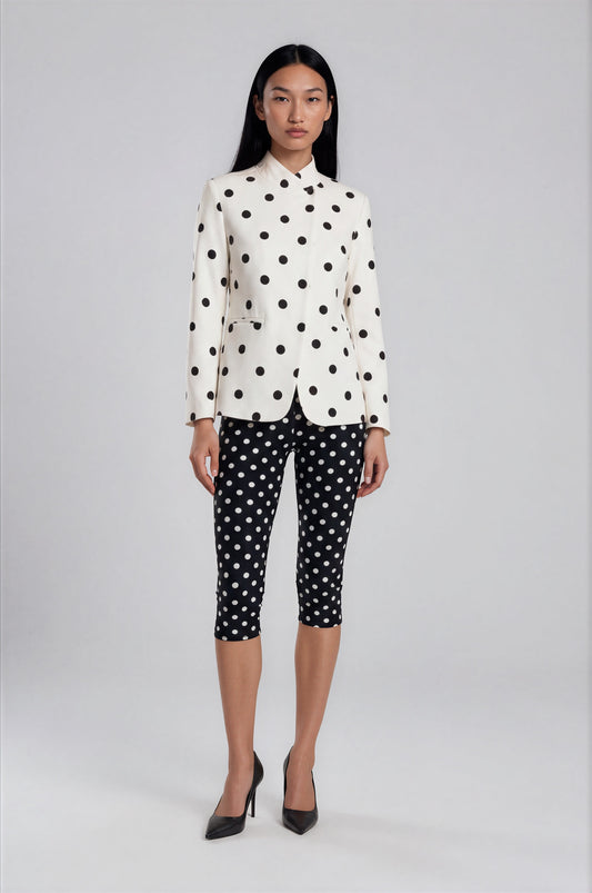 Éloise Polka Capri Pants