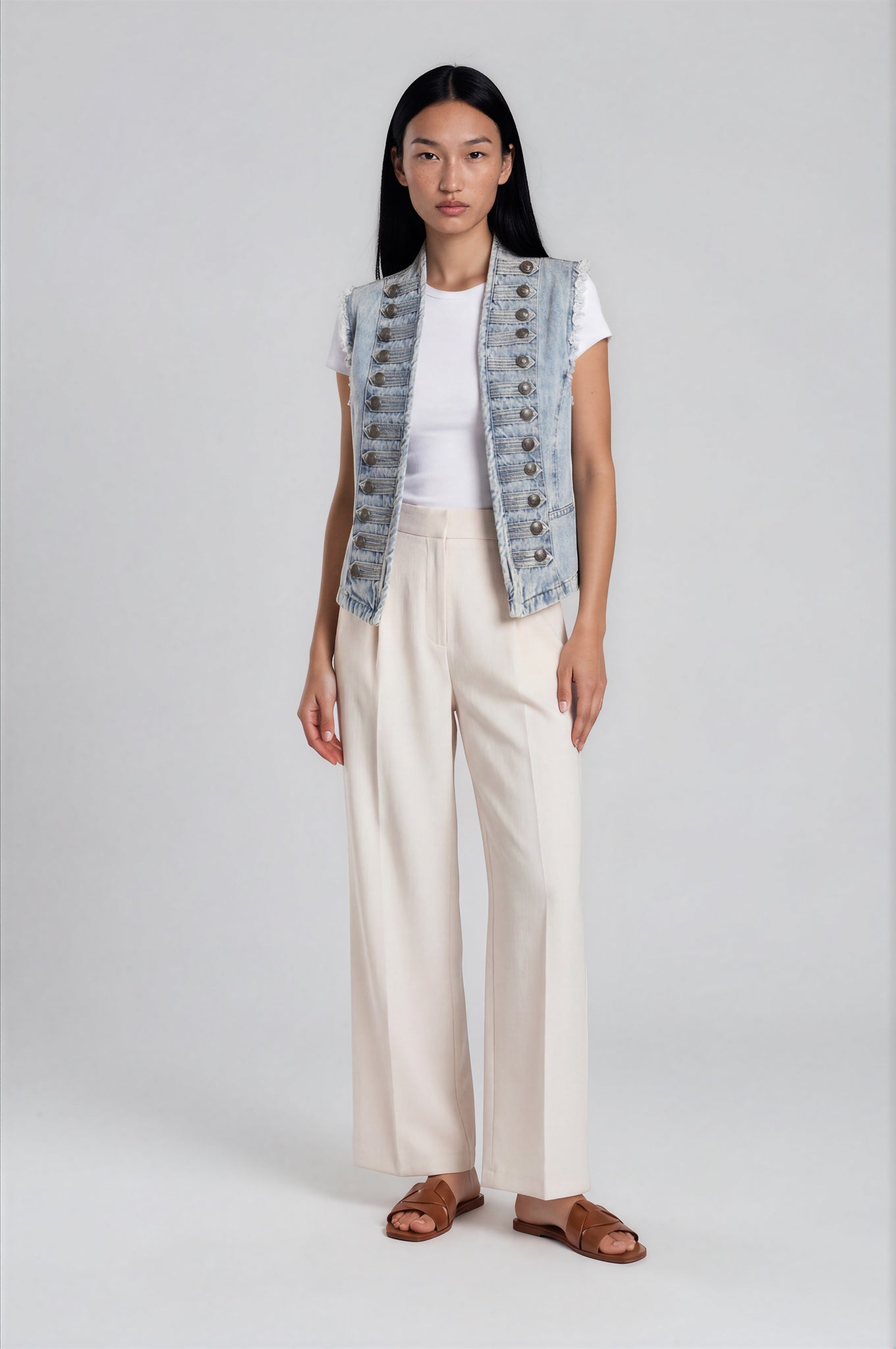 Saint Tropez Denim Vest