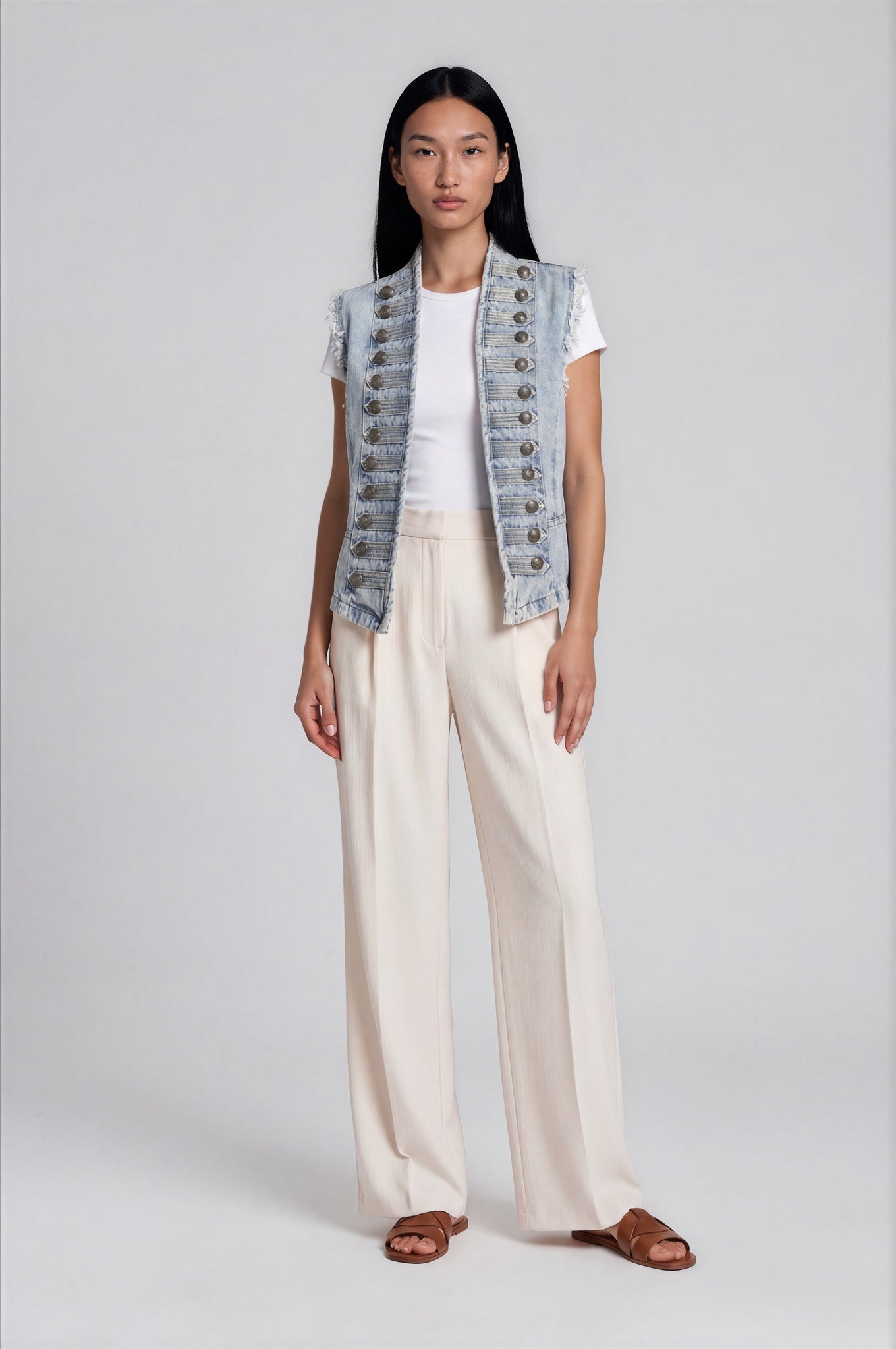 Saint Tropez Denim Vest