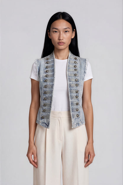 Saint Tropez Denim Vest