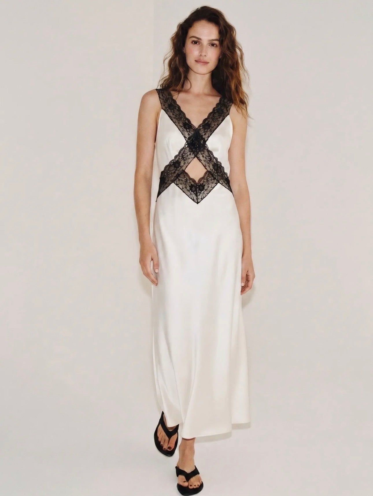 Valentina Ivory Dress
