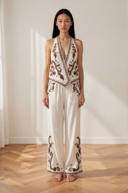 Portofino Embroidered Set