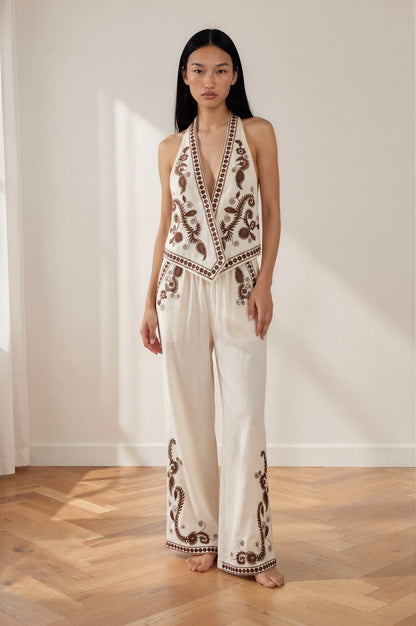 Portofino Embroidered Set