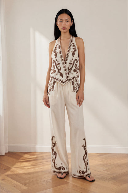 Portofino Embroidered Set