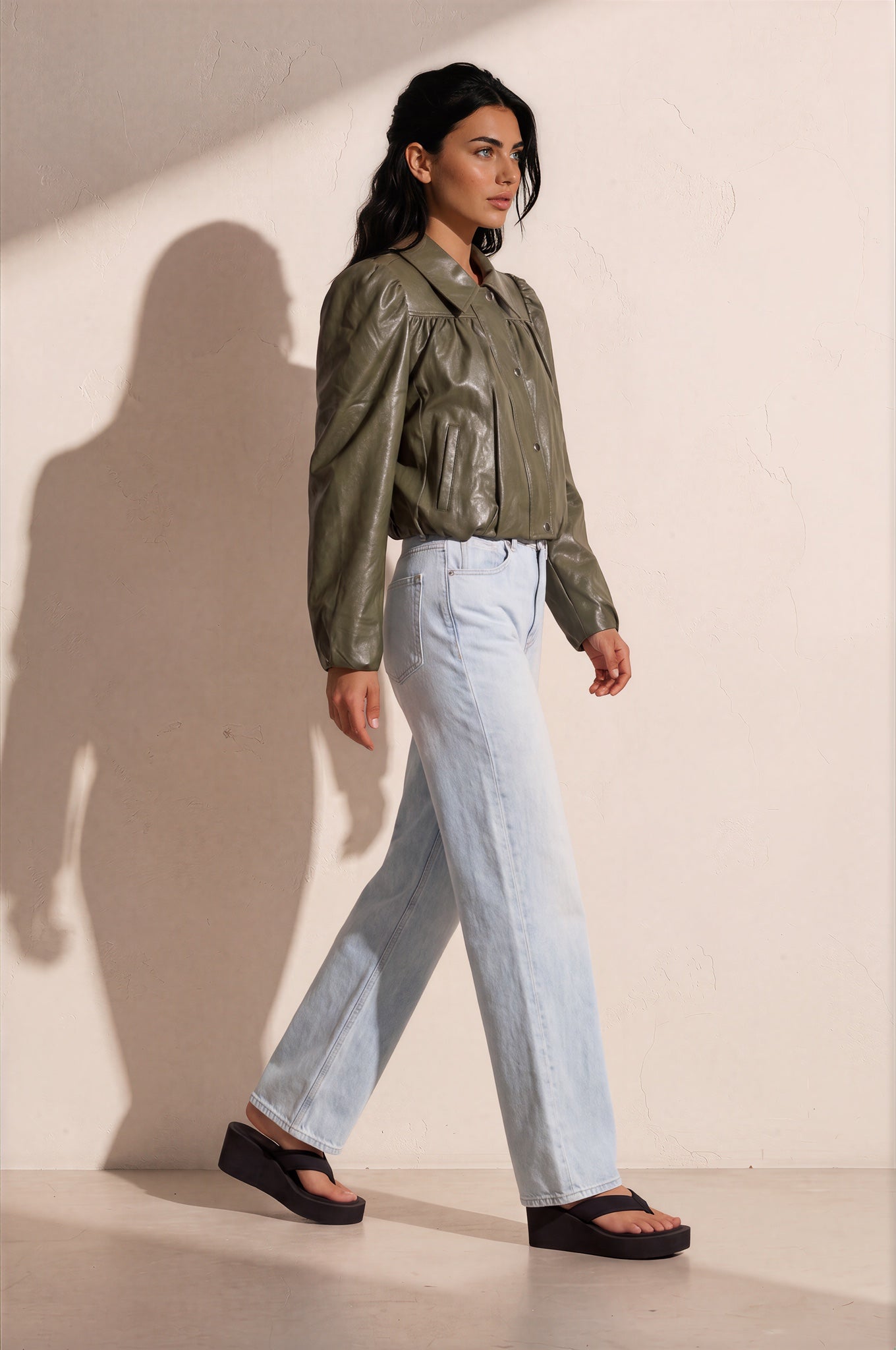 Monaco Olive Jacket