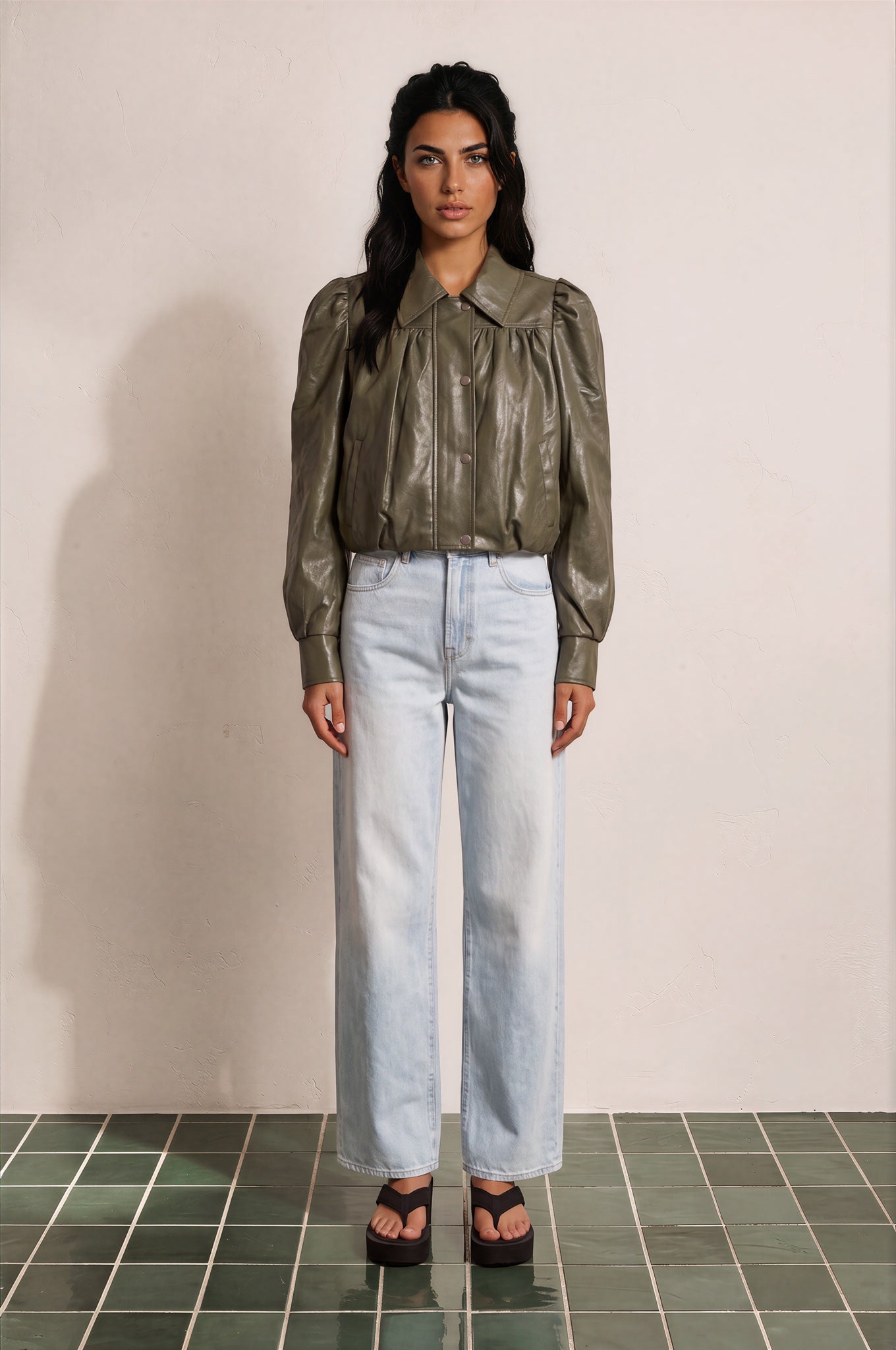 Monaco Olive Jacket