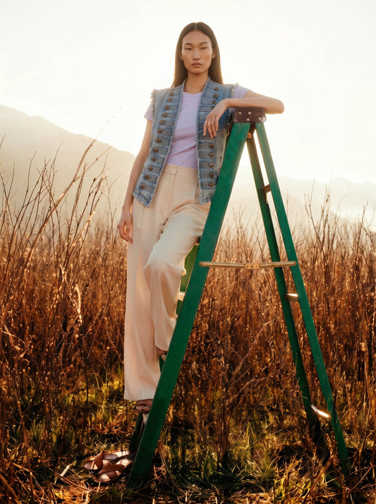 Saint Tropez Denim Vest